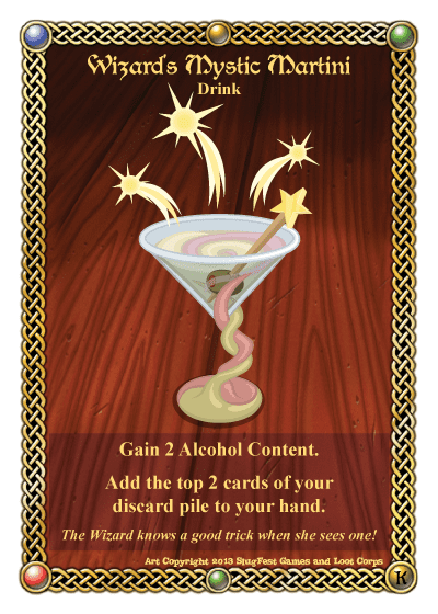 The Red Dragon Inn: Wizard's Mystic Martini