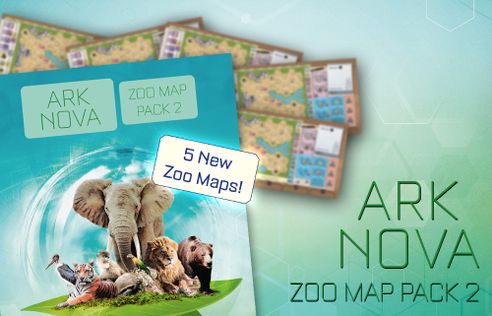 Miniatura Ver juego de Ark Nova: Zoo Map Pack 2
