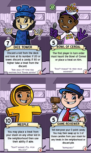 Ghosts Love Candy Too: Dice Tower 2022 Promo Cards