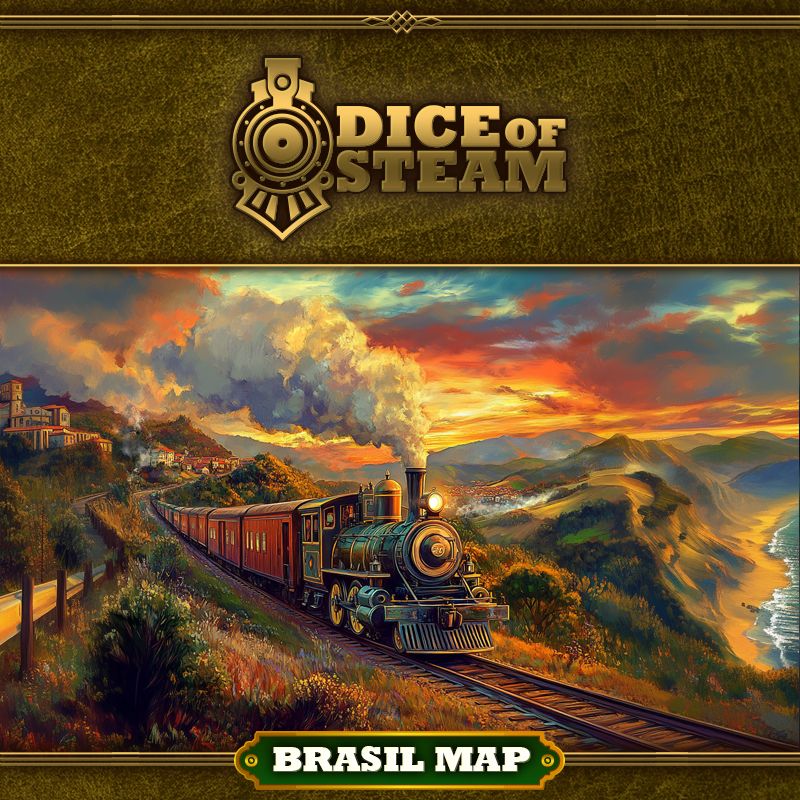 Dice of Steam: Brasil Map