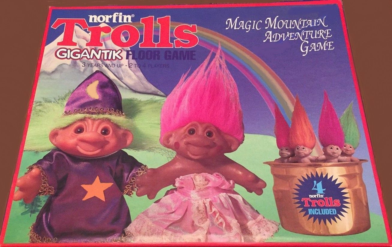 Norfin Trolls: Magic Mountain Adventure Game cover art