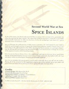 Second World War at Sea: Spice Islands