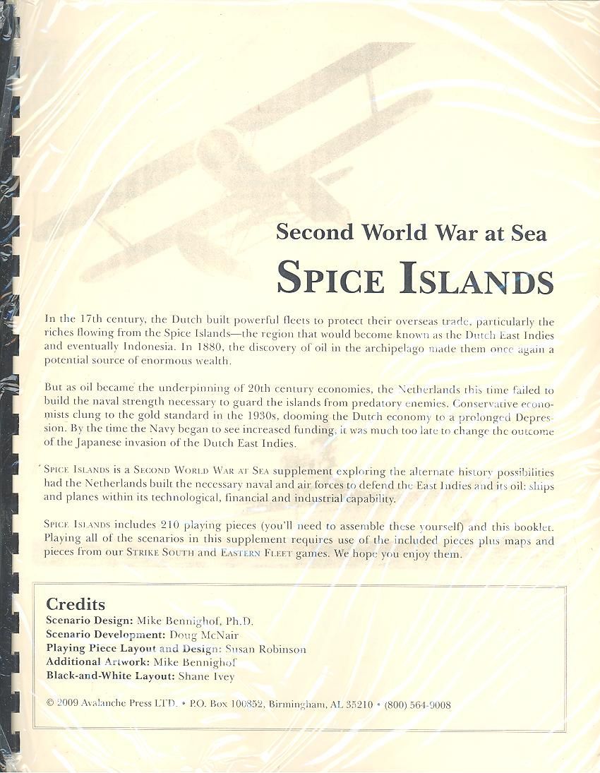 Second World War at Sea: Spice Islands
