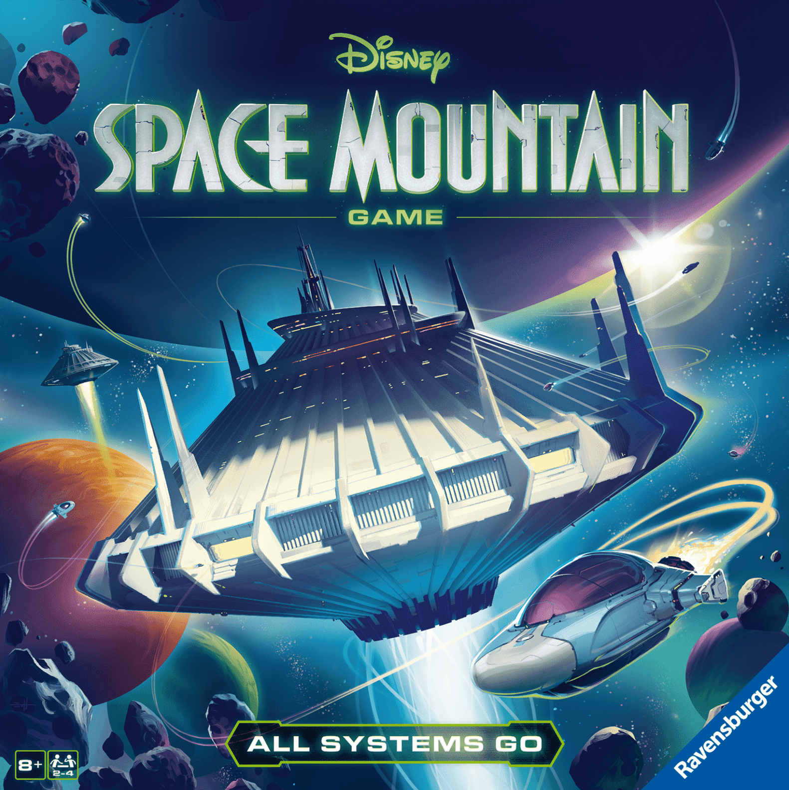 Boîte du jeu Disney Space Mountain Game: All Systems Go