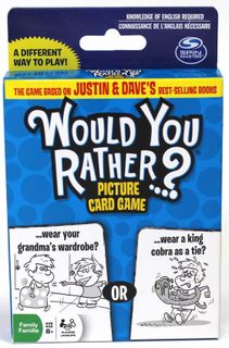 Would You Rather Picture Card Game