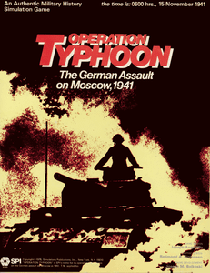 Operation Typhoon: The German Assault on Moscow, 1941 | Board Game