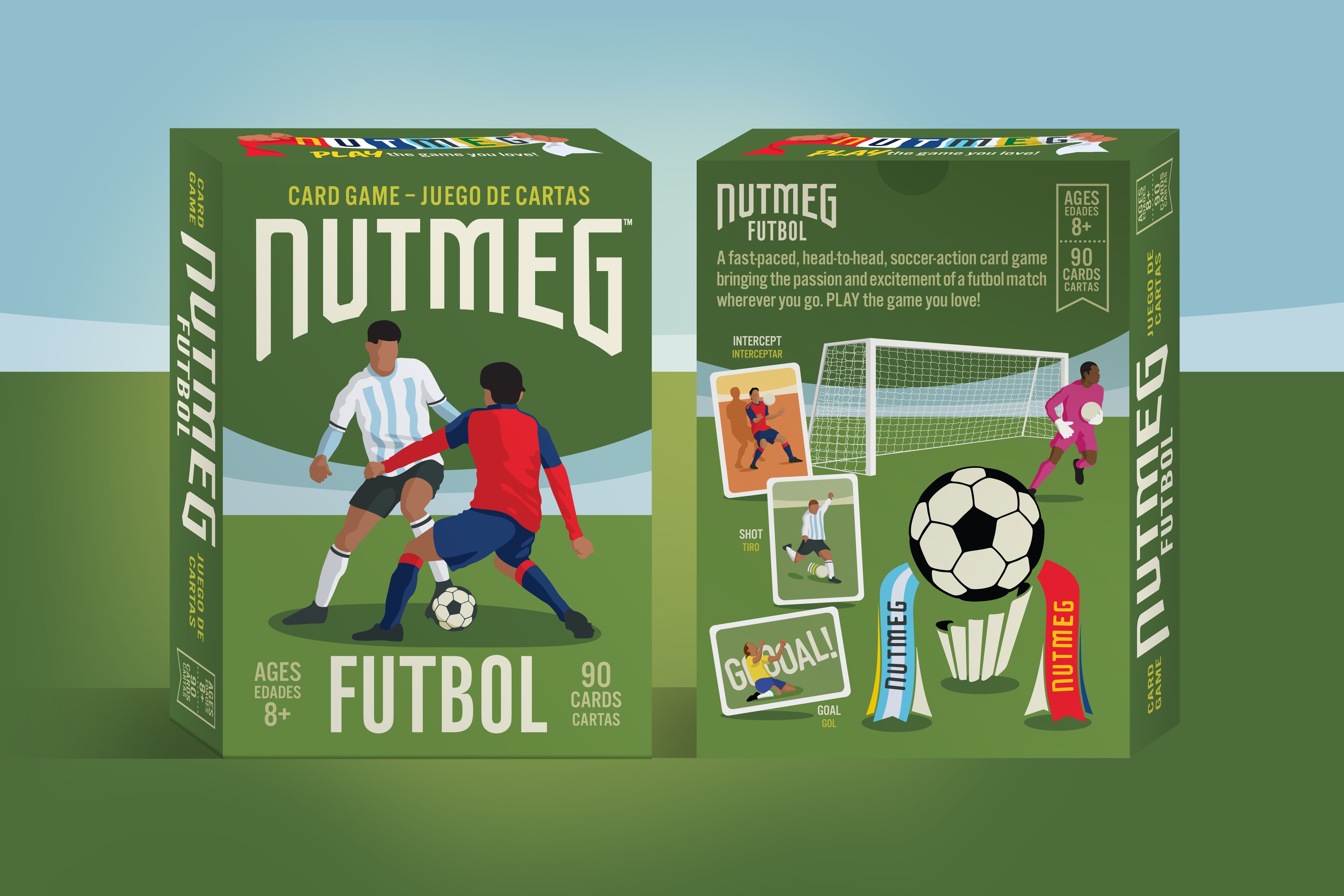 Cover art for Nutmeg Futbol Card Game