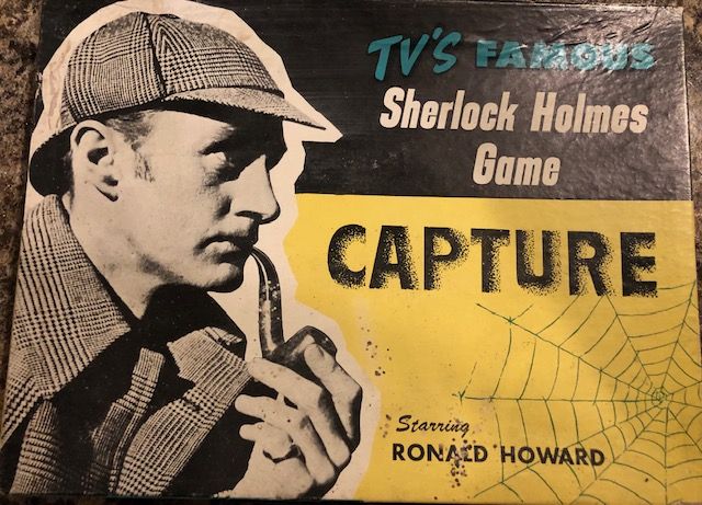 TV's Famous Sherlock Holmes Game: Capture box art