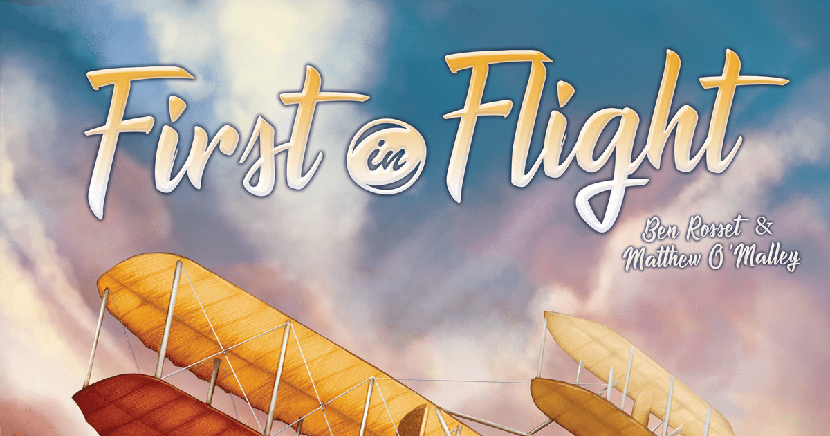 First in Flight Board Game BoardGameGeek