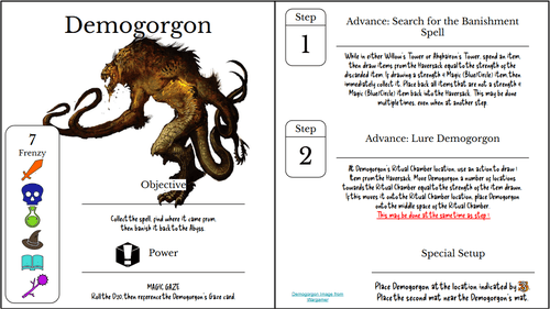 A few custom Monsters | BoardGameGeek