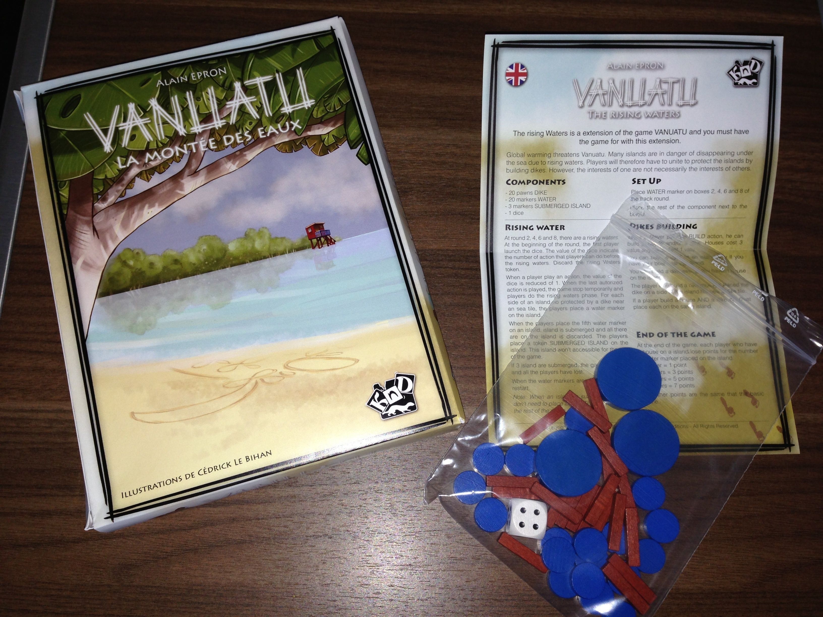 Vanuatu: The Rising Waters box art