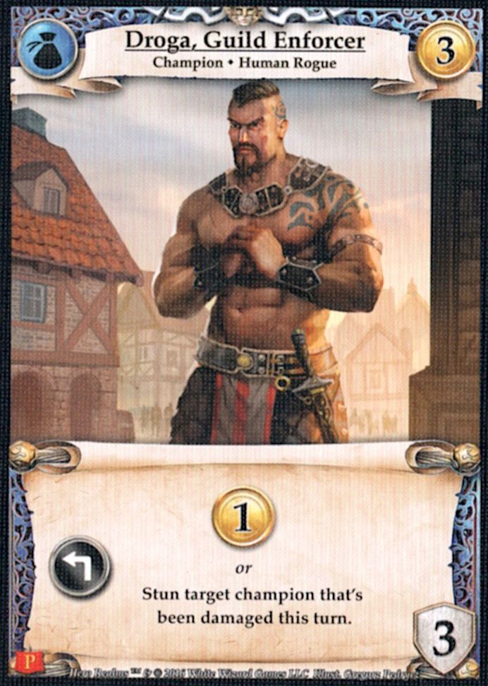 Hero Realms: Droga, Guild Enforcer Promo Card