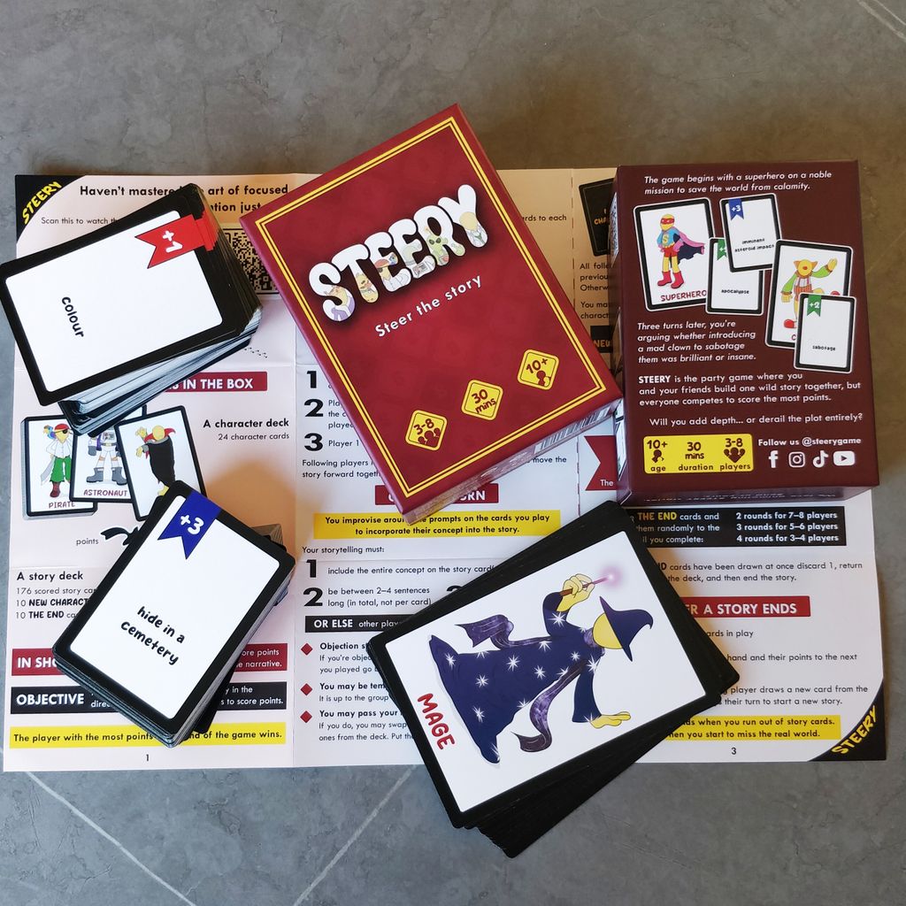 Illustration 7 de STEERY : Steer the story | Forbidden & Legendary Editions