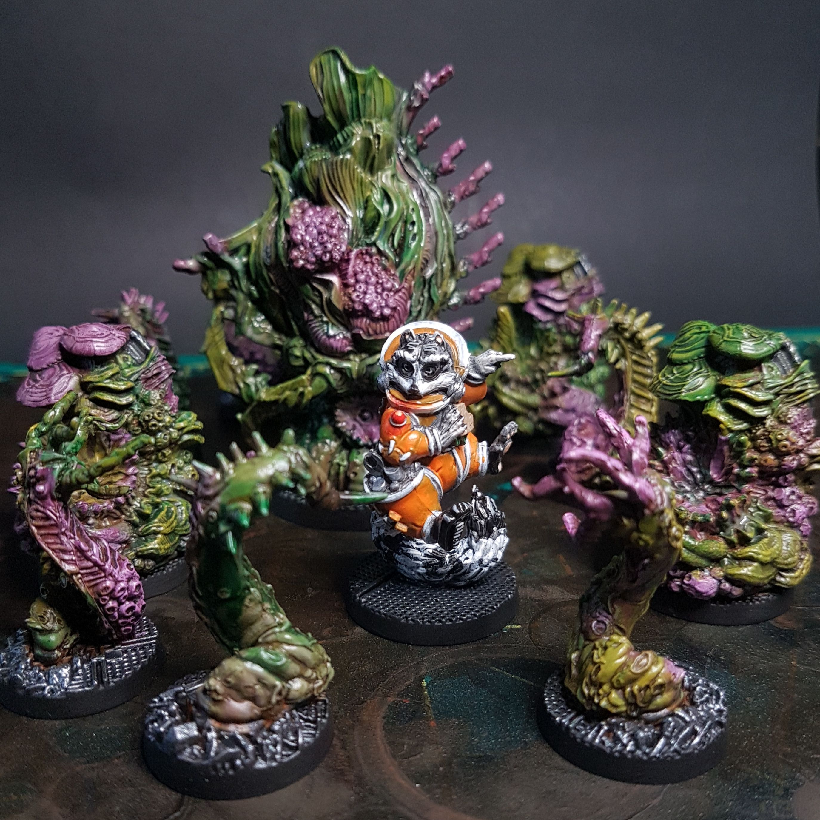 Miniature Rodent Larve Pour Le Jeu Nemesis Lockdown - Marque Awaken Realms