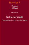 RPG Item: Corridor G Naadi Subsector Guide General Details for Imperial Forces