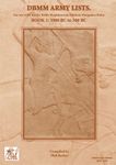DBMM Army Lists Book 1: 3000 BC to 500 BC
