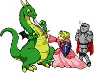 RPG: The Knight, the Rogue, the Princess, and the Dragon