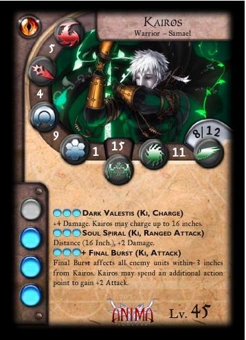 Anima Tactics: Kairos box art