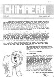 Issue: Chimaera (Issue 7 - Oct 1975)