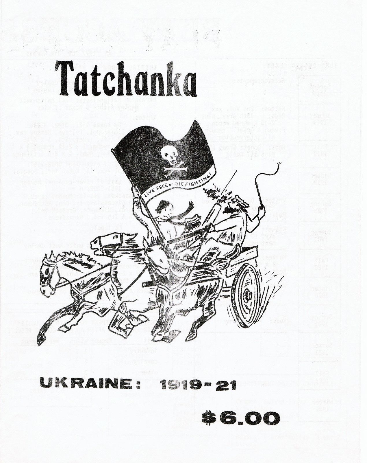 Tatchanka: Ukraine, 1919-21
