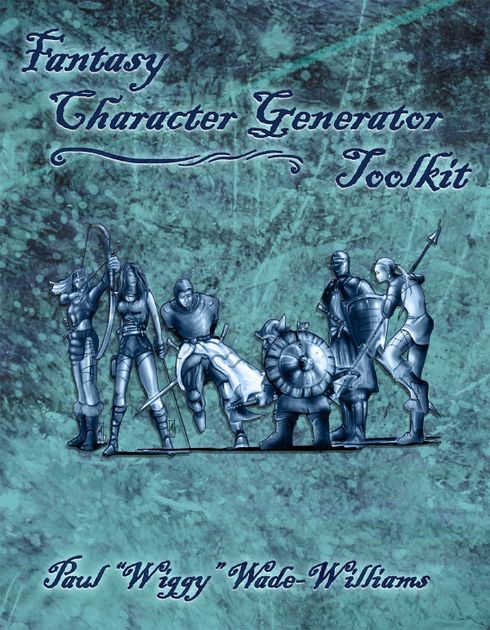Fantasy Character Generator Toolkit | RPG Item | RPGGeek