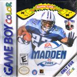 Video Game: Madden NFL 2001
