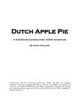 RPG Item: Dutch Apple Pie