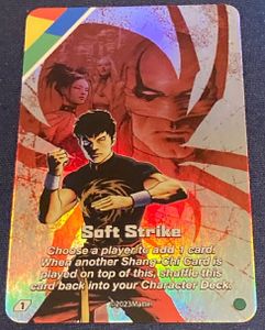 UNO Ultimate: Shang-Chi – Soft Strike Foil Chase Card