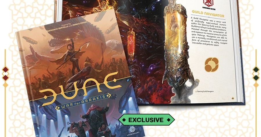 Dune: War for Arrakis  Deluxe Rulebook | Board Game Accessory |  BoardGameGeek
