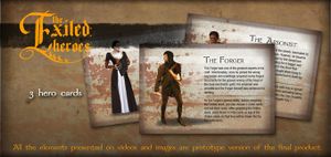 The Exiled: Siege – Hero Cards