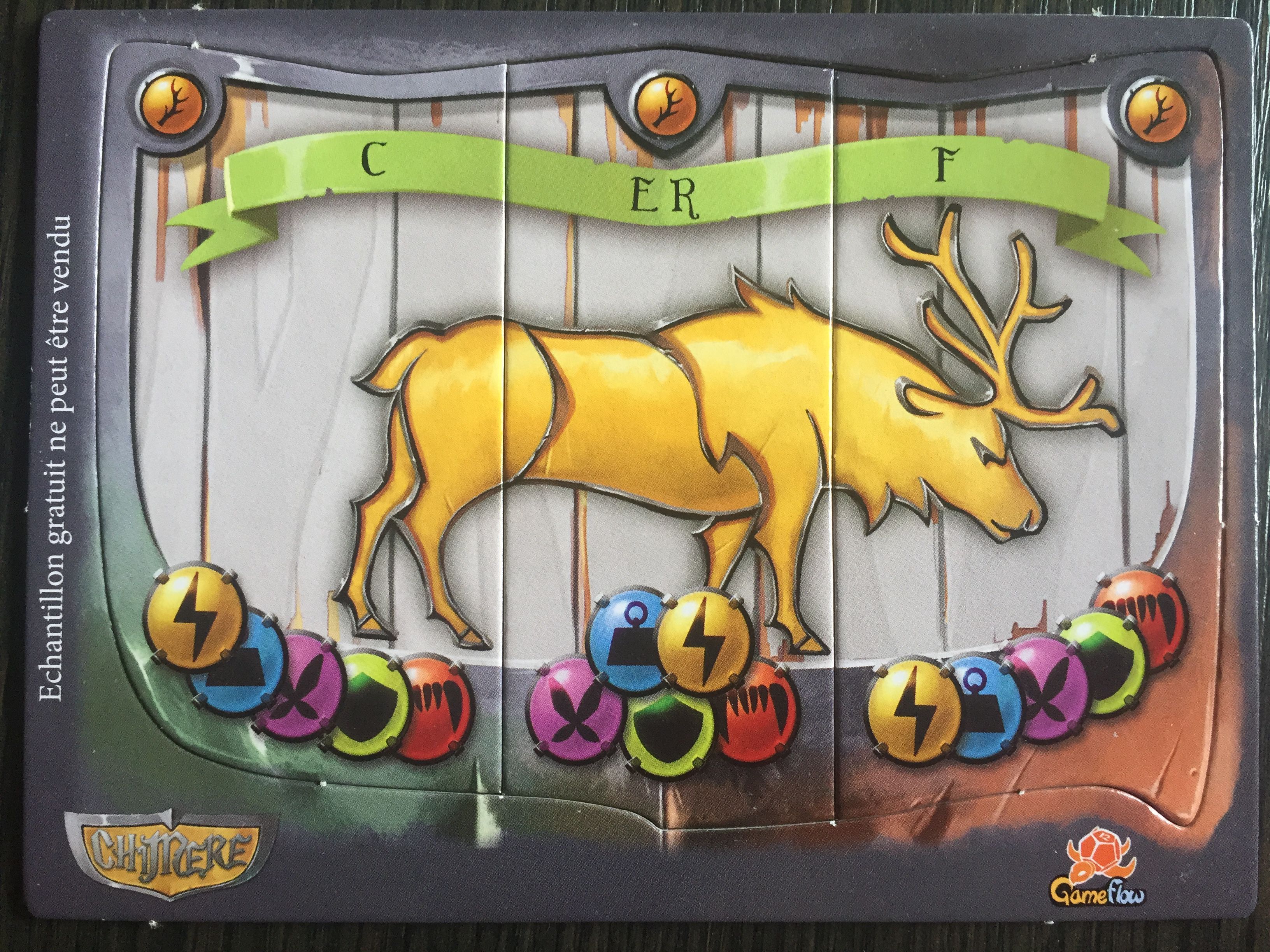 Chimère: Cerf