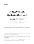 RPG Item: NYR4-03: He Loves Me, He Loves Me Not