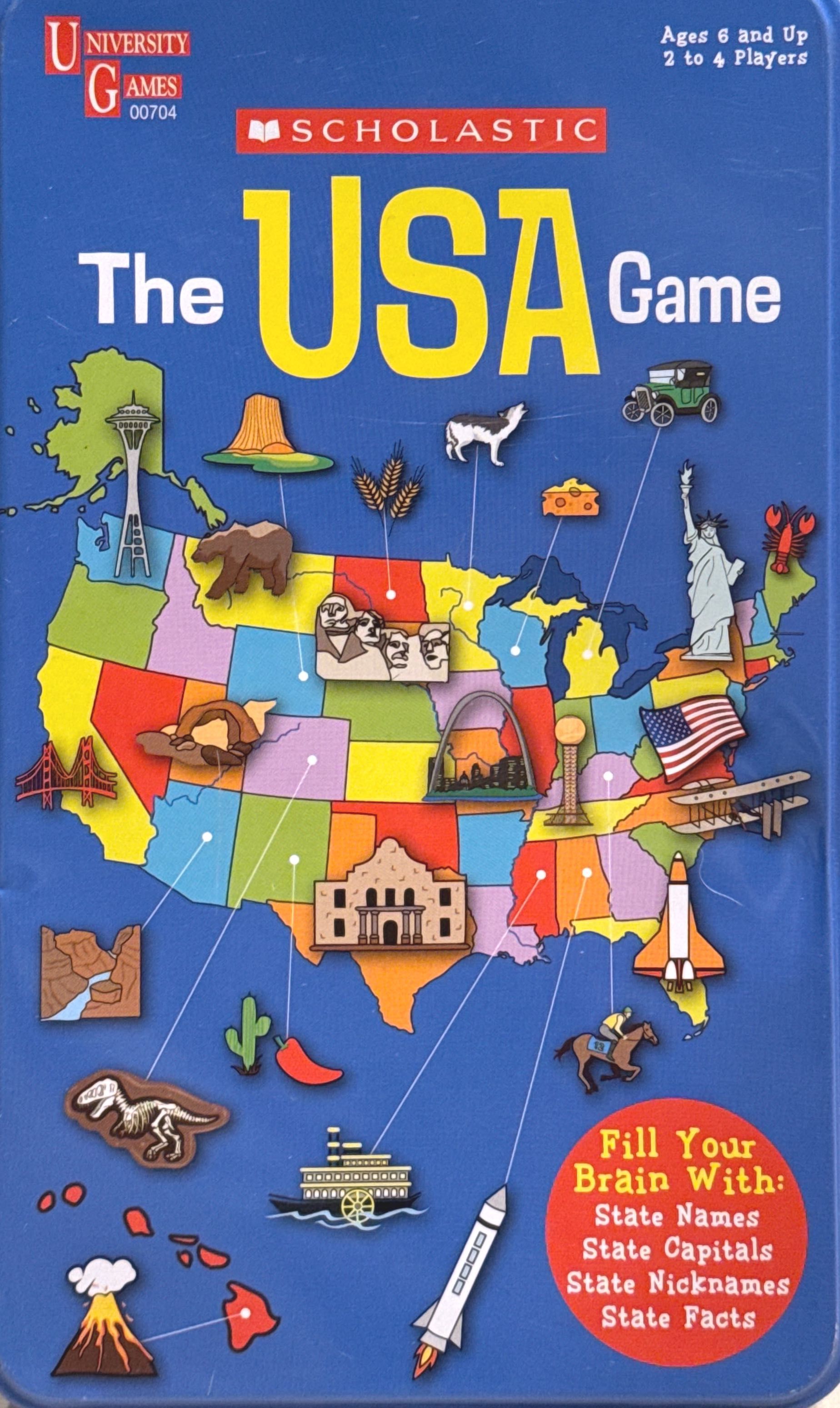 Cover art for The USA Game