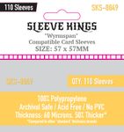 57x57 card sleeves Amazon.com: Sleeve Kings Standard Card Sleeves – 110 Count, Clear 60 Micron  Thickness, Medium Square Size (57 x 57 mm), Compatible with Wyrmspan & More  – SKU: SKS-8849 : Toys & Games main image 0