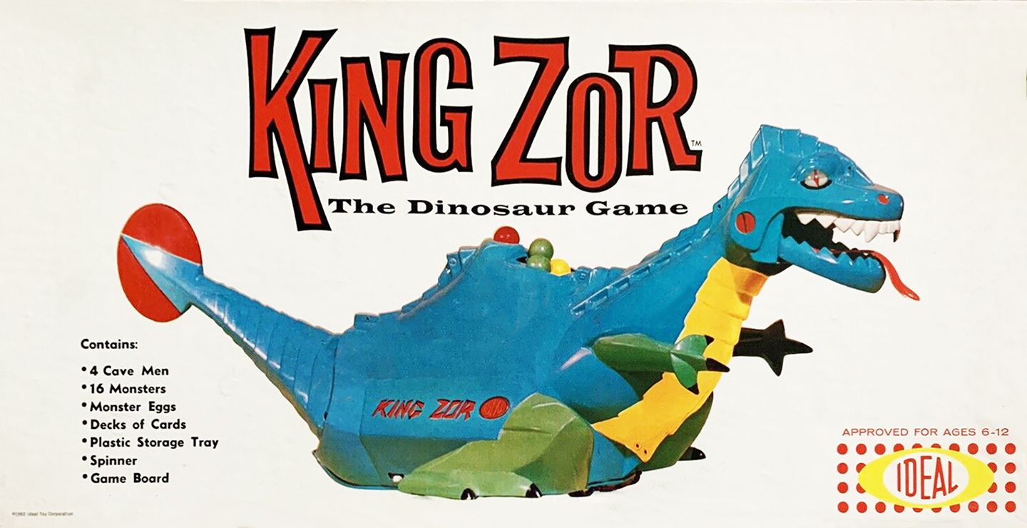 King Zor: The Dinosaur Game cover art