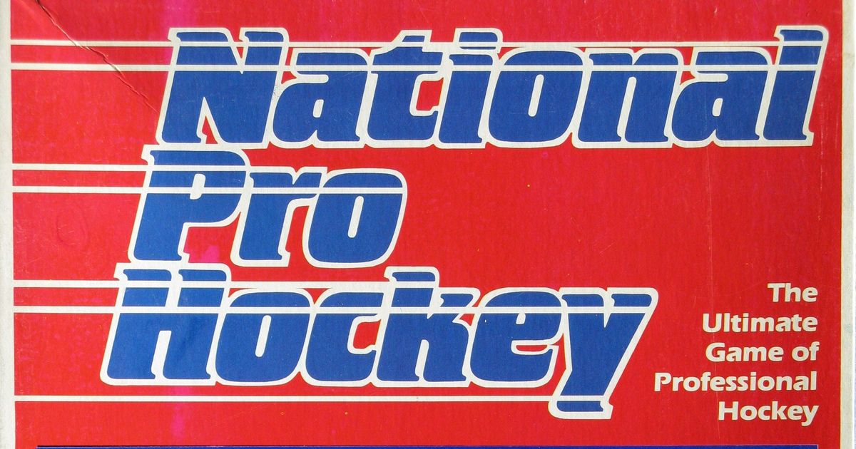 National Pro Hockey Board Game BoardGameGeek