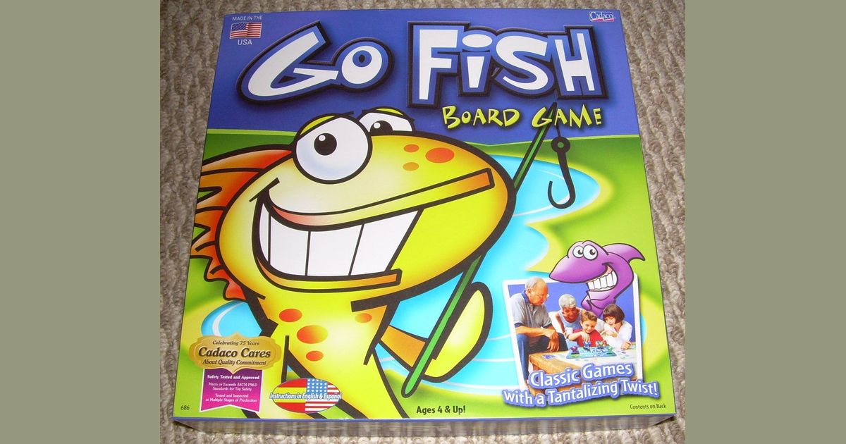 Go Fish the Board Game Board Game BoardGameGeek
