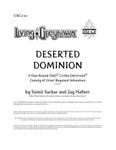 RPG Item: URC2-02: Deserted Dominion