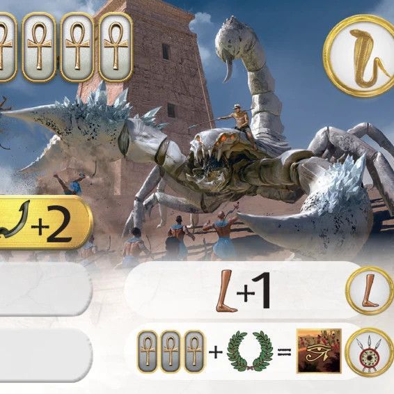 Kemet: Blood and Sand – Dice Tower 2026 White Scorpion Promo