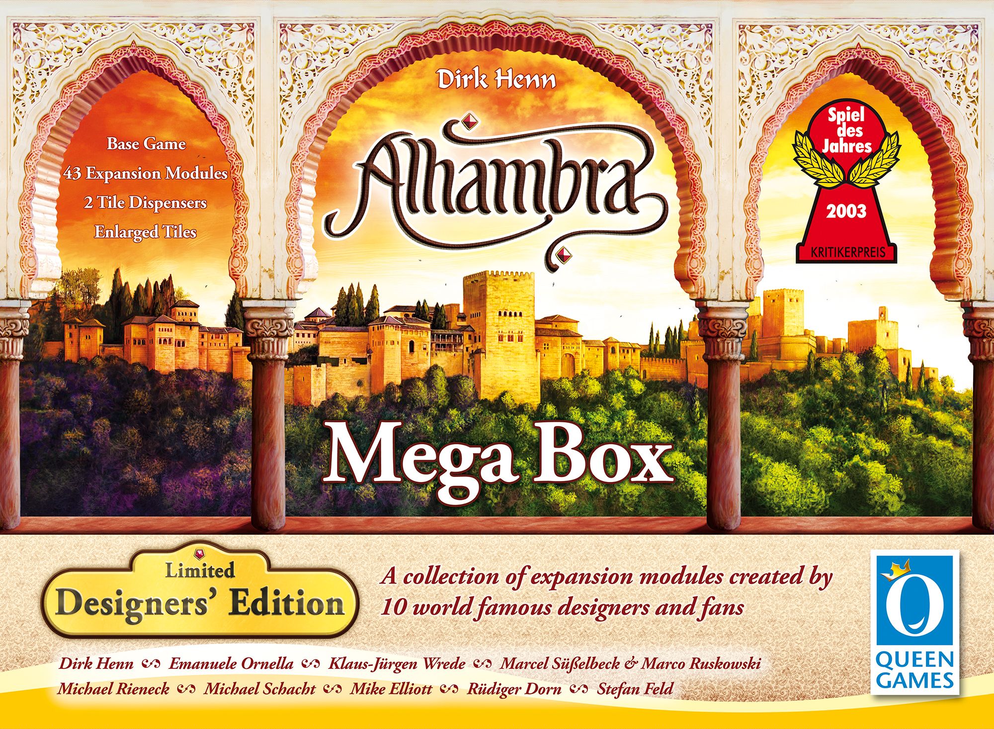 Alhambra: Designers' Edition – Mega Box