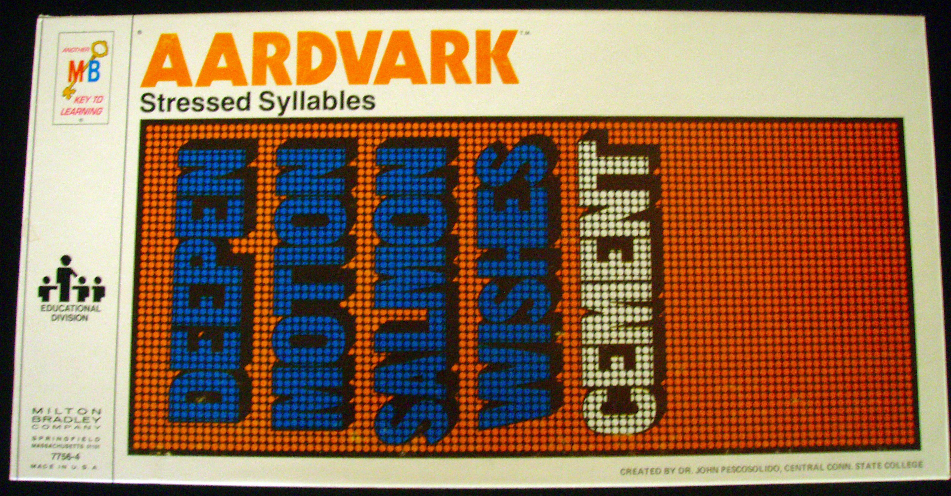 Aardvark box art