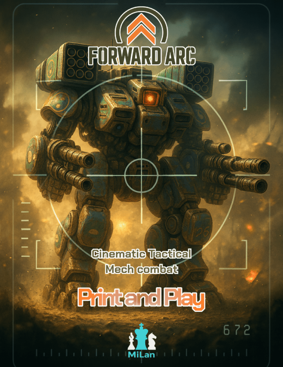 Cover art for Forward ARC: Cinematic Tactical Mech combat