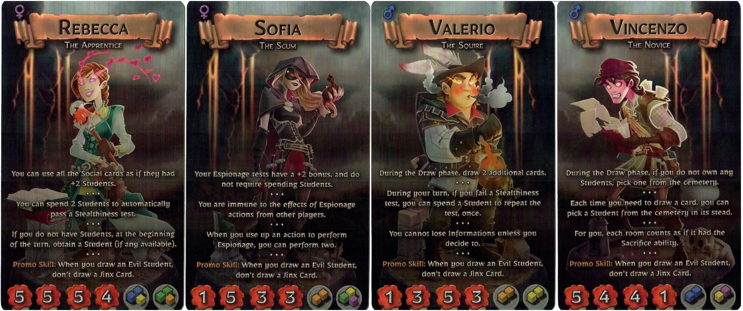 Dungeonology: Sine Tempore Promo Cards