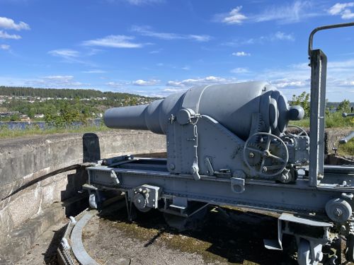 Guns of Oscarsborg Festning