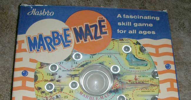 Marble maze board hotsell game