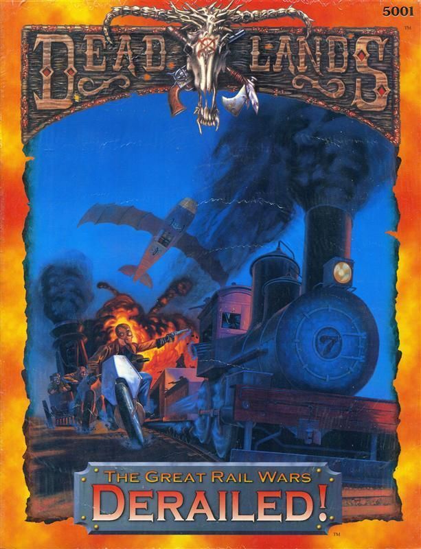 Deadlands: The Great Rail Wars – Derailed! box art