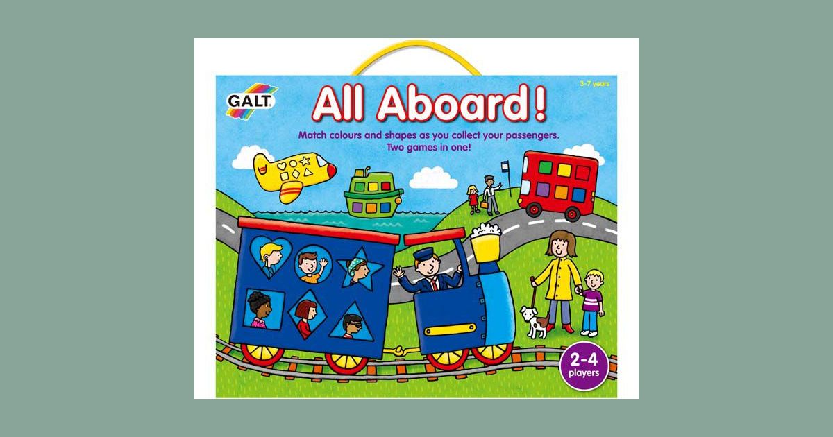 All Aboard Galt Toys Educational Games Are A Great Way To Learn