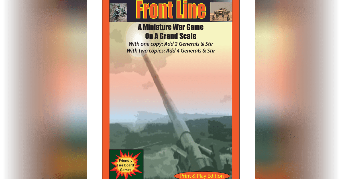 Front Line Print & Play Edition | Board Game | BoardGameGeek
