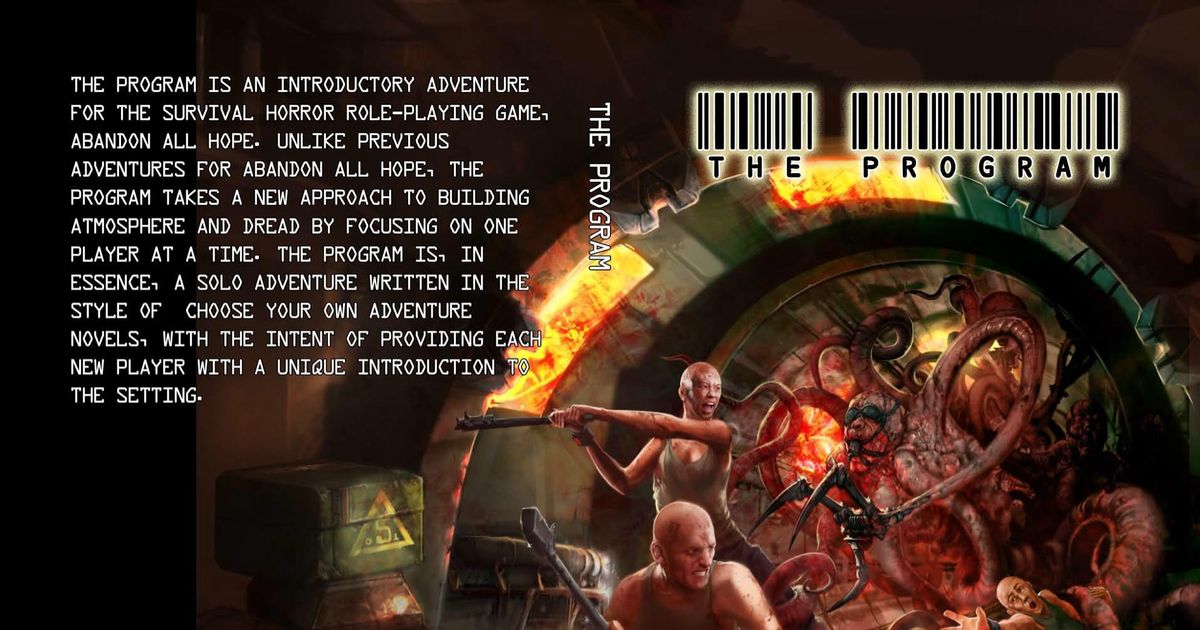 The Program | RPG Item | RPGGeek