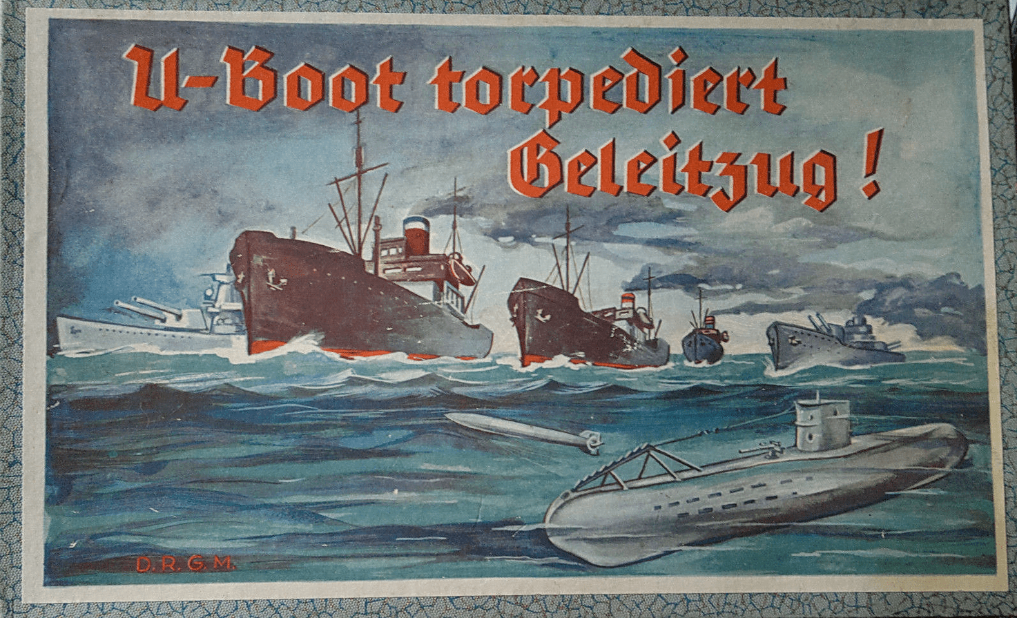 Coperta U-Boot torpediert Geleitzug!